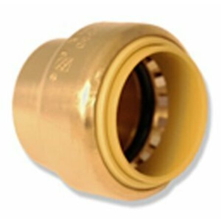 QUICK FITTING End Cap Copper Push Fit 1/2 in. CH816R